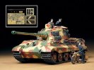 Tamiya 25144 - 1/35 German King Tiger(Ardennes Front)w/Aberr Photo-Etched Parts and Metal Gun Barrel