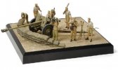 Tamiya 32408 - 1/35 German 7.62cm Anti-Tank Gun PAK 36(r) North African Diorama Set