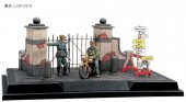 Tamiya 89740 - 1/35 Scenery Set 2 German Field Military Police Normandy 1944