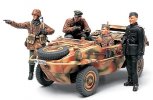 Tamiya 89752 - 1/35 Schwimmwagen Type 166 w/German Frontline Reconnaissance Team