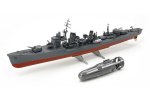 Tamiya 89734 - 1/300 Japanese Navy Destroyer Yugumo w/Submarine Motor