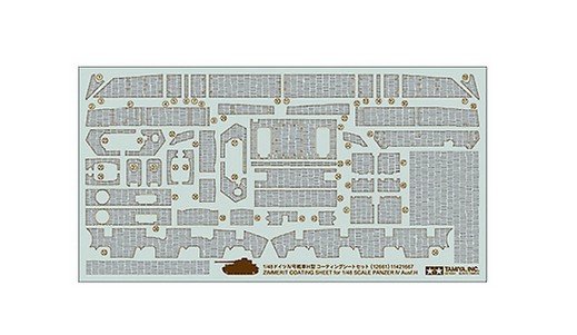 Tamiya 12661 - Zimmerit Coating Sheet for 1/48 Panzerkampfwagen IV Ausf.H 32584