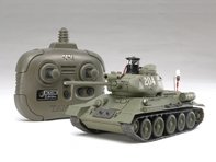 Tamiya 48210 - RC Russian M/T T-34-85 - w/2.4GHz Control Unit