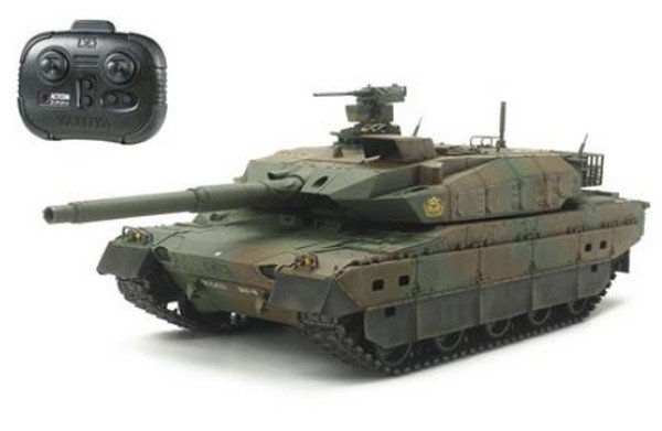 Tamiya 48215 - 1/35 Tank JGSDF Type 10 Tank (w/2.4GHz Control Unit)