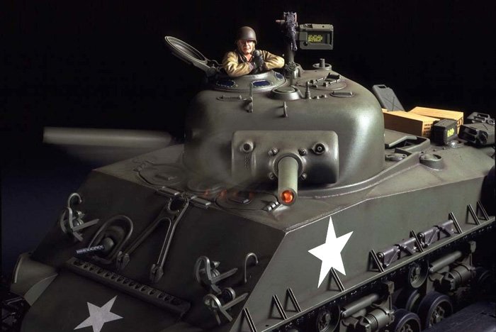 Tamiya 56014 - 1/16 Scale RC M4 Sherman 105mm Howitzer Battle Kit