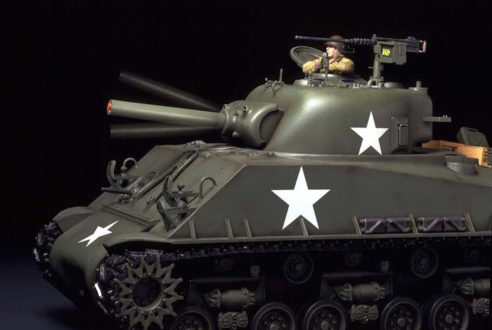 Tamiya 56014 - 1/16 Scale RC M4 Sherman 105mm Howitzer Battle Kit