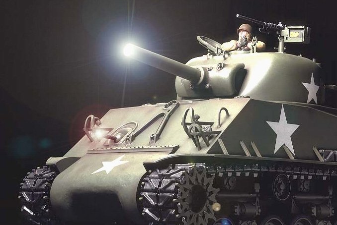 Tamiya 56014 - 1/16 Scale RC M4 Sherman 105mm Howitzer Battle Kit