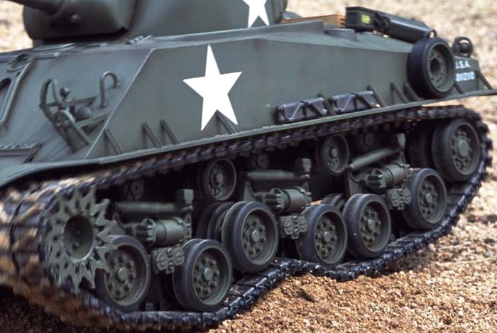 Tamiya 56014 - 1/16 Scale RC M4 Sherman 105mm Howitzer Battle Kit