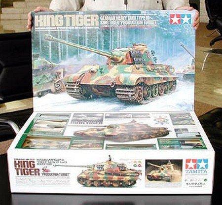 Modèle réduit de char KING TIGER 1:72 Constructeur Henschel Tourelle