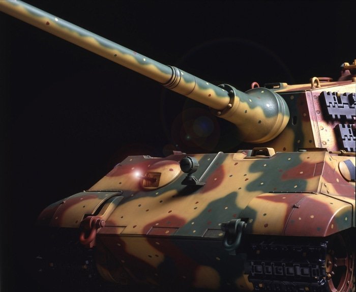 Tamiya 56018 1/16 King Tiger Henschel Turret Full Option Kit