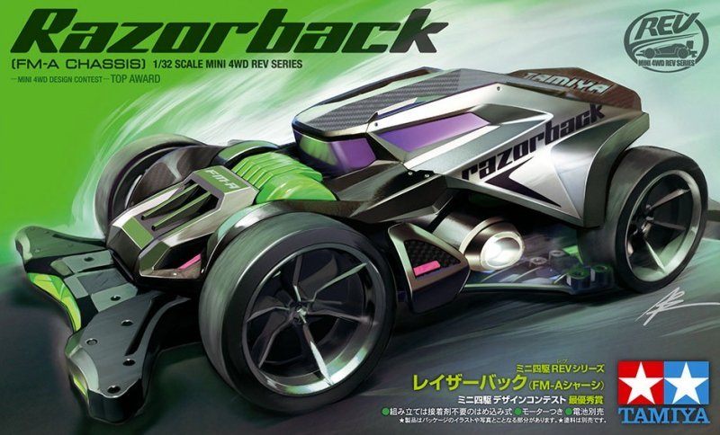 Tamiya 18713 Razorback FM-A Mini 4WD Race Kit