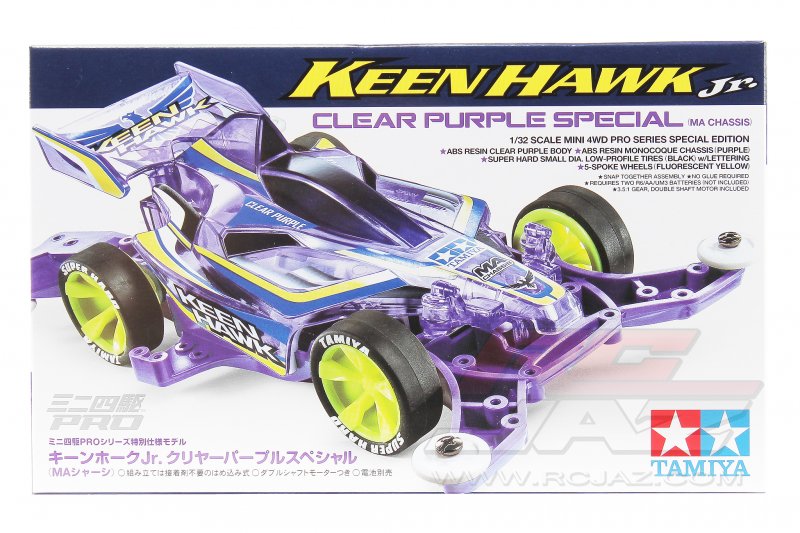 Tamiya 95399 - Keen Hawk Jr. Clear Purple Special (MA Chassis)