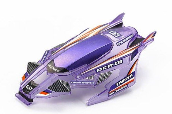 Tamiya 95373 - DCR-01 Body Parts Set (Clear Purple)