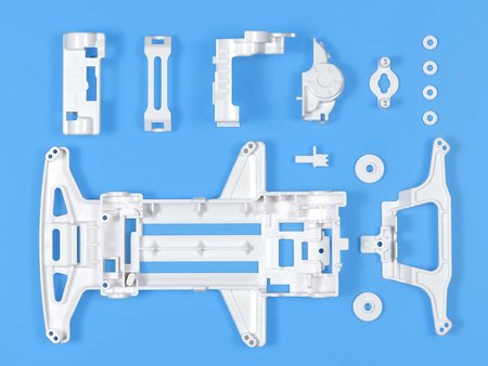 Tamiya 94241 - Super TZ Chassis (White)