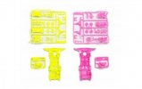 Tamiya 95249 - Super-II Fluorescent Chassis Pink/Yellow