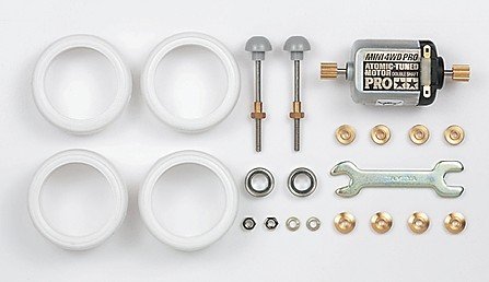 Tamiya 94610 - Mini 4WD PRO Tune-Up Parts Set (Standard) - Limited Edition Grade-Up Part