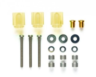 小物 nisia Tamiya 95584 Hi-Mount Tube Stabilizer Clear Yellow 3-Pack