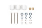 Tamiya 95718 - Jr Low Friction Hi-Mount Tube Stabilizer (White)