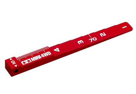 Tamiya 95073 - Mini 4WD Setting Gauge (Red)