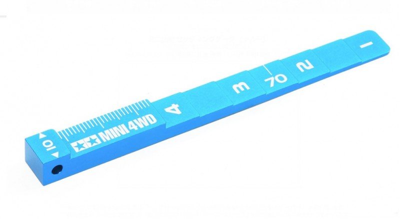 Tamiya 95300 - Mini 4WD Setting Gauge (Blue)