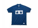 Tamiya 67460 - JW Tamiya Logo Polo Shirt Blue M (Jun Watanabe)