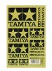 Tamiya 67260 - Tamiya Logo Sticker (Gold) 180mm x 115mm