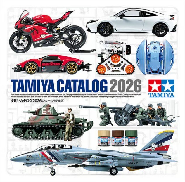 Tamiya 64462 - 2026 Tamiya Catalog (Scale Japanese)