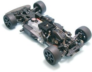 ホビーラジコン TAMIYA TGR 1/8 SCALE Tamiya 44030 1/8 TGR Nitro Touring Chassis Kit - Precision On-Road