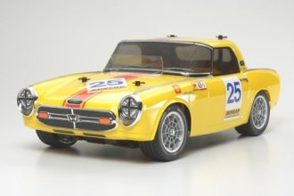 タミヤ 1/10 RC ホンダ S800 レーシング (M-05 シャーシ) Tamiya RC Honda S800 Racing M05 58454