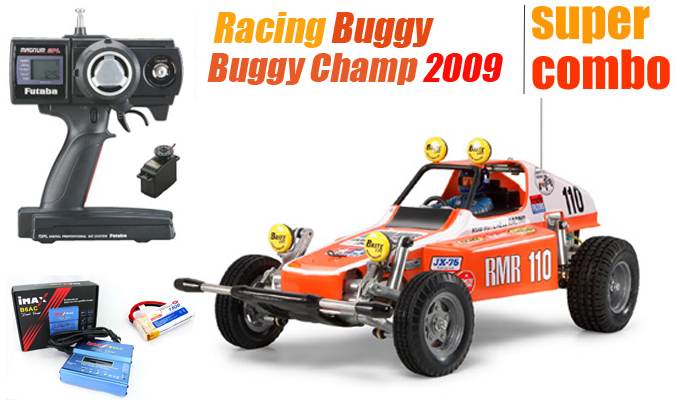 Tamiya 58441Combo - RC Buggy Champ 2009 Full Operation Set