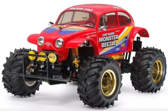 即*！様 Tamiya Motors Beetle 1/10 Tamiya 58618 Retro Monster Beetle 1/10 2WD Off-Road Kit