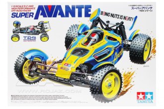Tamiya 58696 Super Avante TD4 1/10 Off-Road Kit - Retro Racer