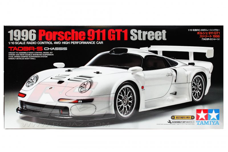 Tamiya 47443 - 1/10 Porsche 911 GT1 Street (TA03R-S chassis)