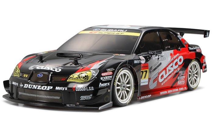 Tamiya 58435 - 1/10 RC Cusco Dunlop Subaru Impreza - TA05V.2 TA-05 Version II Chassis