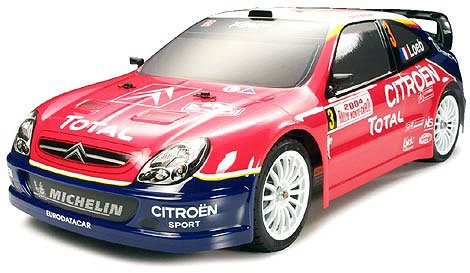 Tamiya 58332 - 1/10 RC Citroen Xsara WRC 2004 - TT01 Chassis