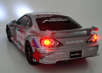 Tamiya 58373 Nismo Coppermix Silvia 1/10 TT-01 Drift Kit with LED
