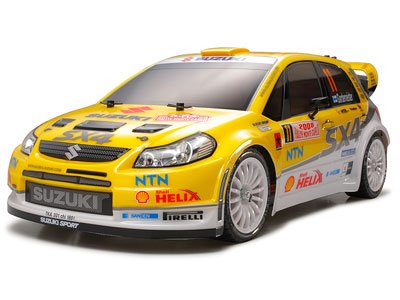 Tamiya 58408 - 1/10 RC TT01E Suzuki SX4 WRC - TT-01 Type-E Chassis