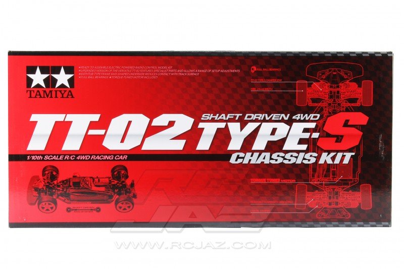 1/10 TT-02 Type-S Chassis Kit - Tamiya 58600