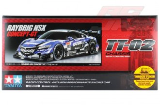 タミヤ RAYBRIG NSX CONCEPT-GT TT02　プロポセット 1/10RC RAYBRIG NSX CONCEPT-GT （TT-02シャーシ）: RCモデル
