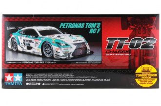 Tamiya 58619 TT-02 Lexus Petronas RC F Super GT Replica Kit