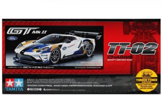 Tamiya 58689 - Track Replica 1/10 2020 Ford GT Mk II TT-02 On-Road