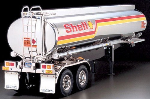 タミヤ1/14 Shell タンクローリー Tamiya 56303 - Heavy-Duty 1/14 Scale Tanker Trailer Kit