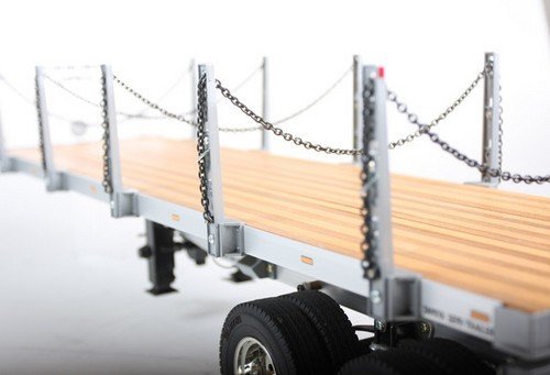 Tamiya 56306 1/14 Scale Flatbed Semi-Trailer for RC Tractor Trucks