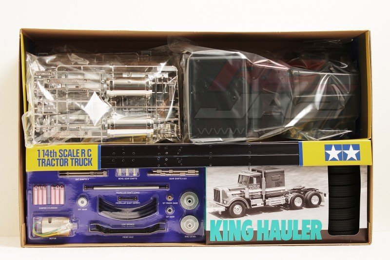 Tamiya 56336 King Hauler Black Special 1/14 RC Tractor Truck Kit