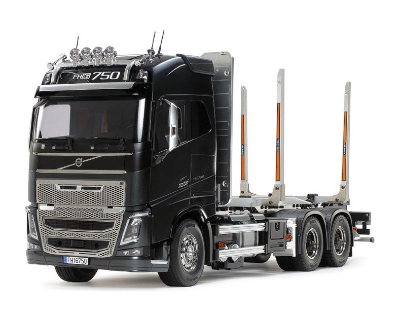 Tamiya 56360COMBO - 1/14 Volvo FH16 Globetrotter 750 6x4 Timber Truck Full Operation Kit Super Combo 56360