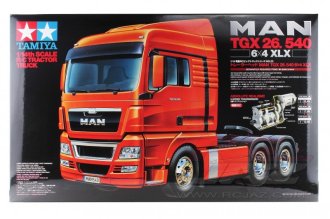 Tamiya 56325 1/14 MAN TGX 26.540 6x4 XLX Heavy-Duty Tractor Truck Kit