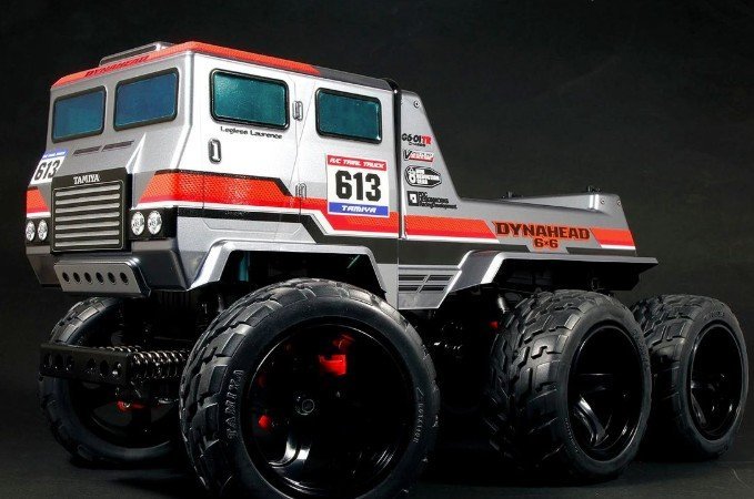 Tamiya 58660 Dynahead 6x6 1/18 RC Truck Kit (G6-01TR) Trail Edition