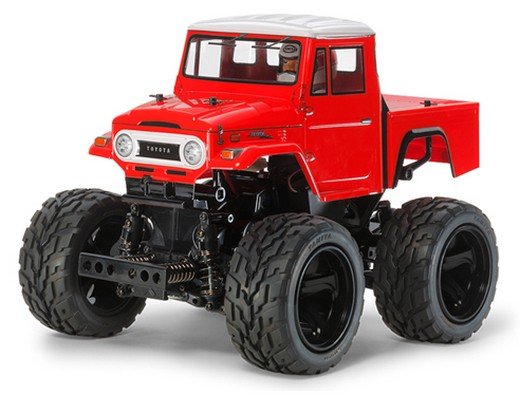 Tamiya 47305 - 1/12 Toyota Land Cruiser 40 Pick-UP (Red Painted Body) GF-01 Chassis