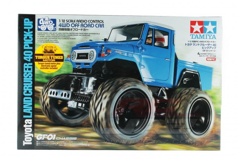 Tamiya 58589 - 1/12 RC Toyota Land Cruiser 40 Pick-Up (GF01)