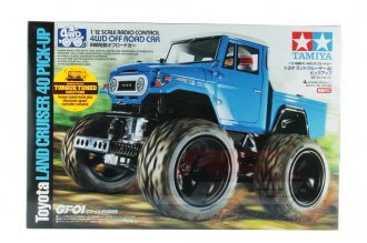 Tamiya 58589 - 1/12 RC Toyota Land Cruiser 40 Pick-Up Truck Kit
